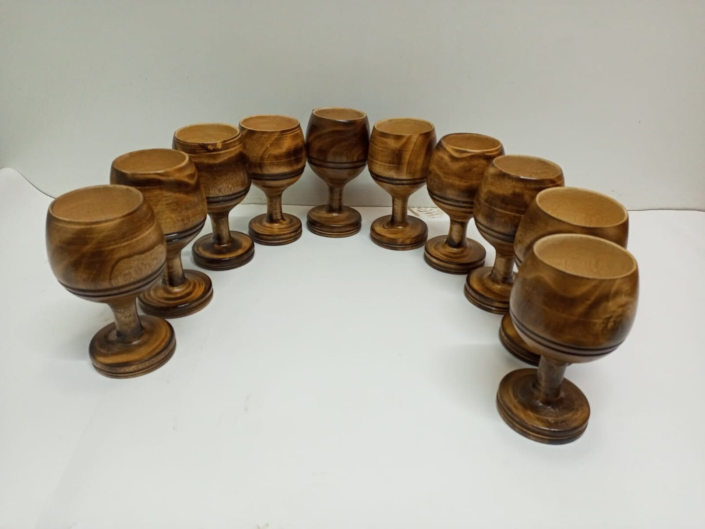 Nature's Embrace: Wholesale Handcrafted Wooden wine glass,wooden glass,hand carved glass,wooden ,kitchen, eco-friendly,gift for mum