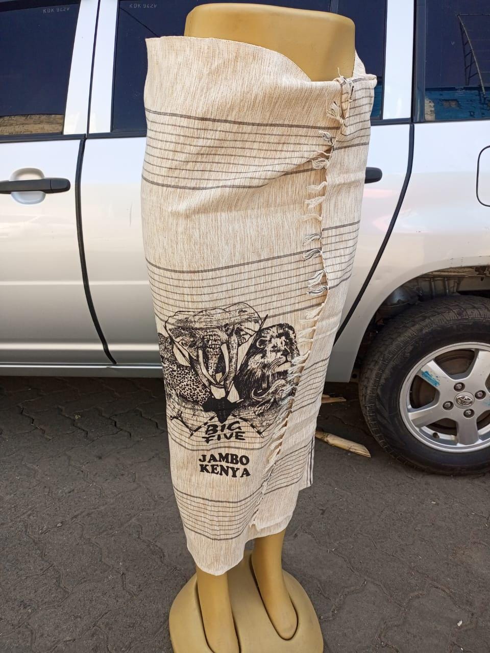 Hakuna Matata Authentic Kenyan Kikoy, Handwoven Wraps - Scarves & Beachwear, African Sarong, Beach Cover Up