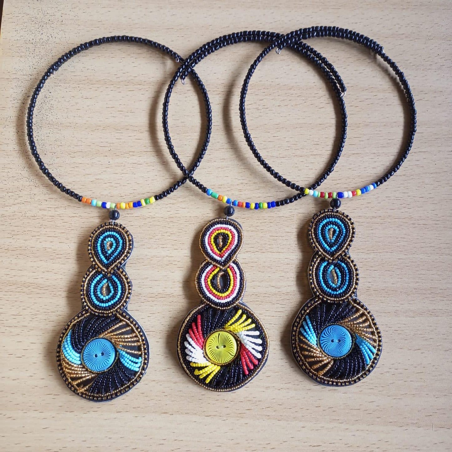 Boho Statement Jewelry/Colorful Seed Bead Necklace/Layered Necklace for Women/Gift for Her/Handmade Beaded Necklace/gift for women