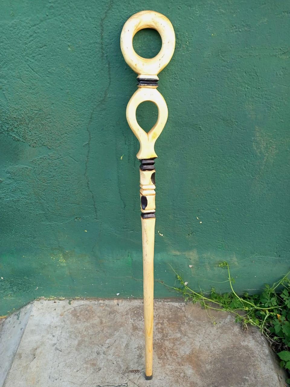 African wood Original Hiking Walking stick/Handmade Kenya Africa Mahogany Hardwood UnisexCane/Hand designed Cane/ Wooden walking stick