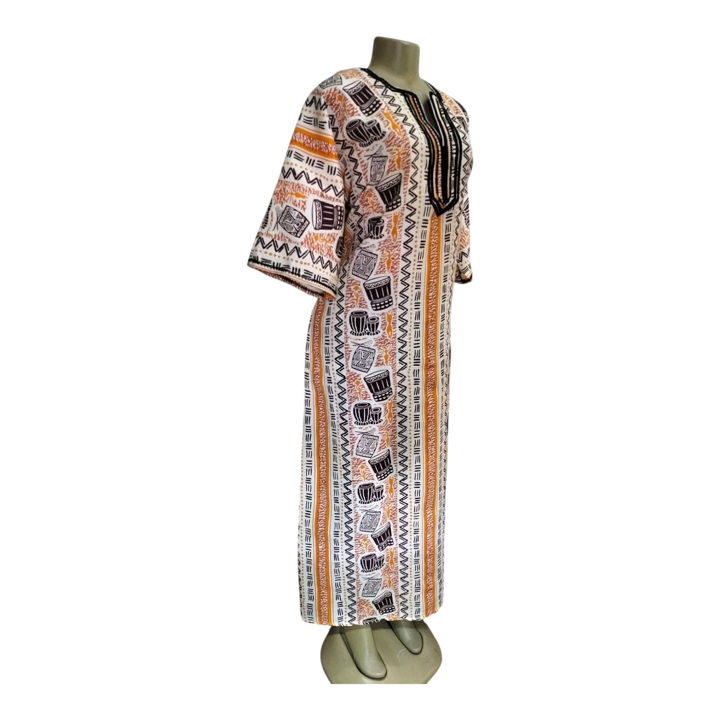 Authentic African Print Dress – Handmade Ankara Dress, Vibrant and Stylish, Perfect for Parties & Special Occasions