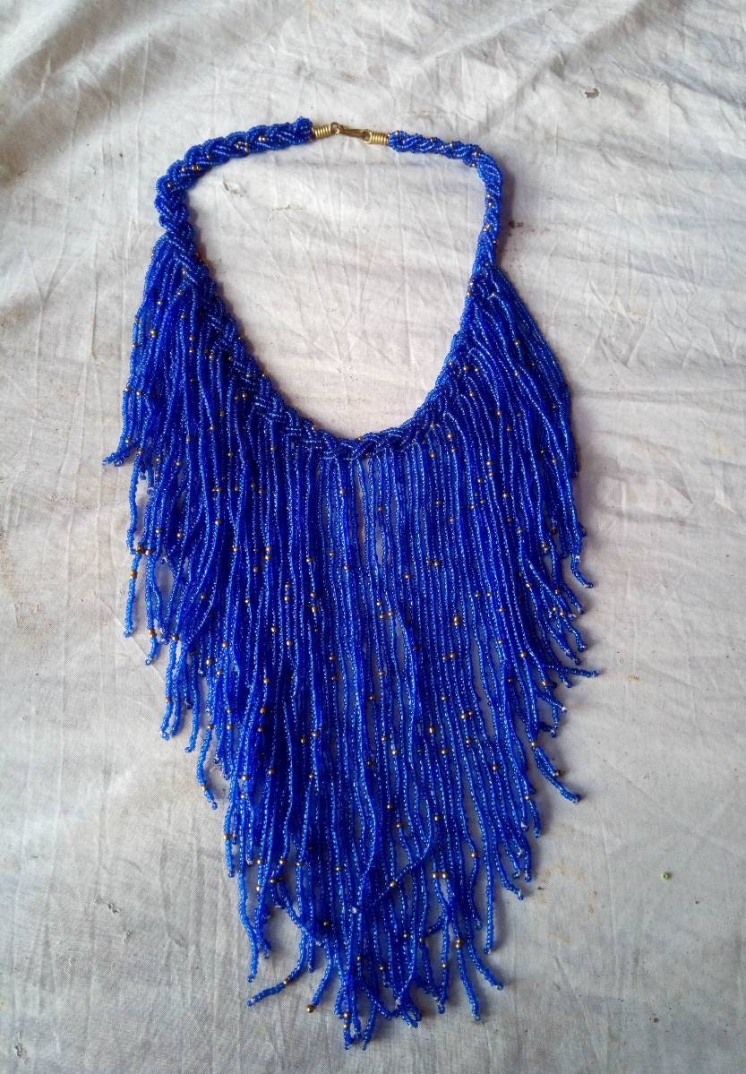 Boho Statement Jewelry/Colorful Seed Bead Necklace/Layered Necklace for Women/Gift for Her/Handmade Beaded Necklace/gift for women