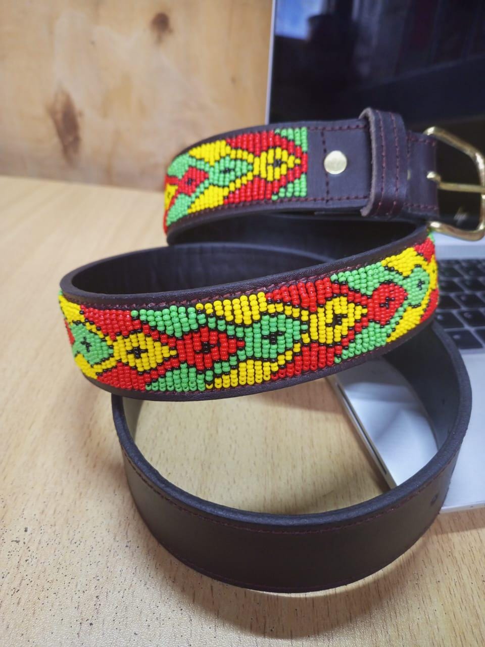 Maasai belt, Leather belt, Beaded belt, Handmade belt, Christmas gifts for loved ones African beaded belt, unisex belt, Casual belt, Boho