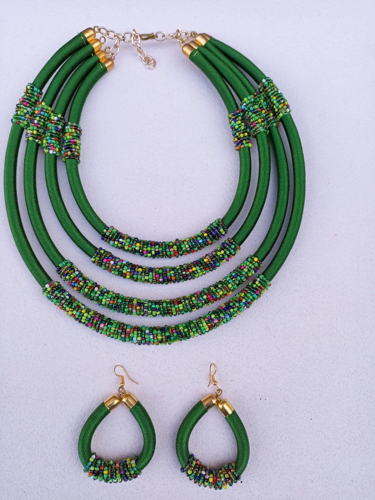 Boho Statement Jewelry/Colorful Seed Bead Necklace/Layered Necklace for Women/Gift for Her/Handmade Beaded Necklace/gift for women