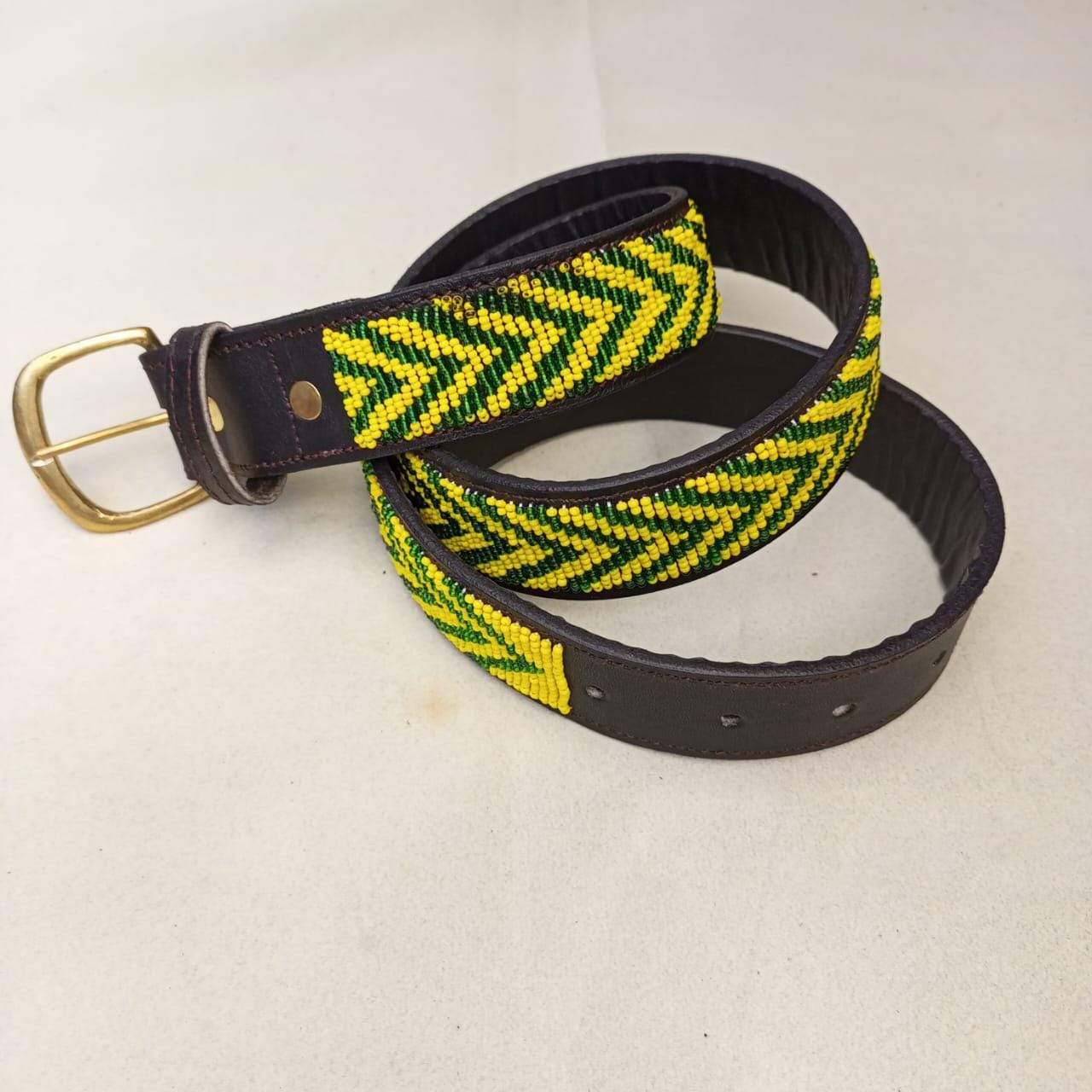 Maasai belt, Leather belt, Beaded belt, Handmade belt, Christmas gifts for loved ones African beaded belt, unisex belt, Casual belt, Boho