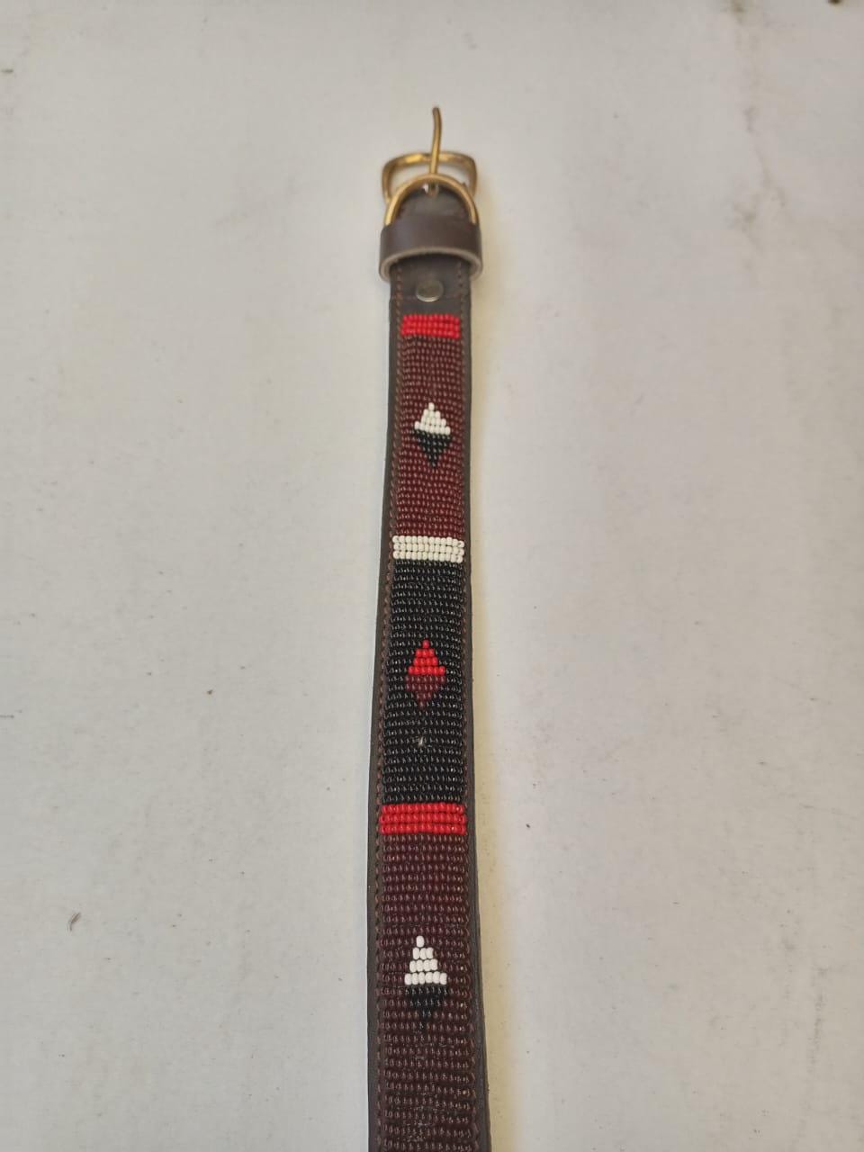 African Beaded Collar, Handmade Dog Collar , Maasai collar, Leather collar, Pet Gift, Christmas gift, Pet collar, Dog leash, Pet lead