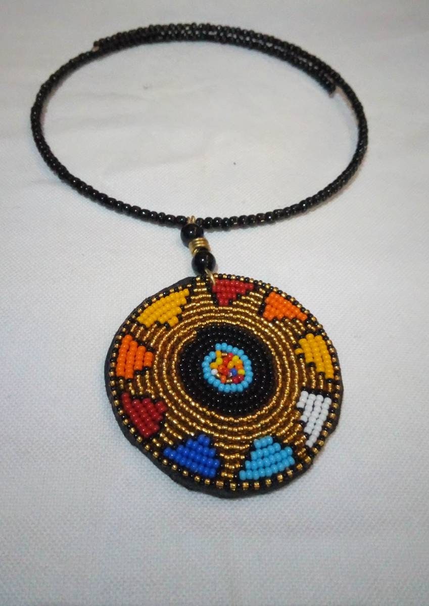 Boho Statement Jewelry/Colorful Seed Bead Necklace/Layered Necklace for Women/Gift for Her/Handmade Beaded Necklace/gift for women
