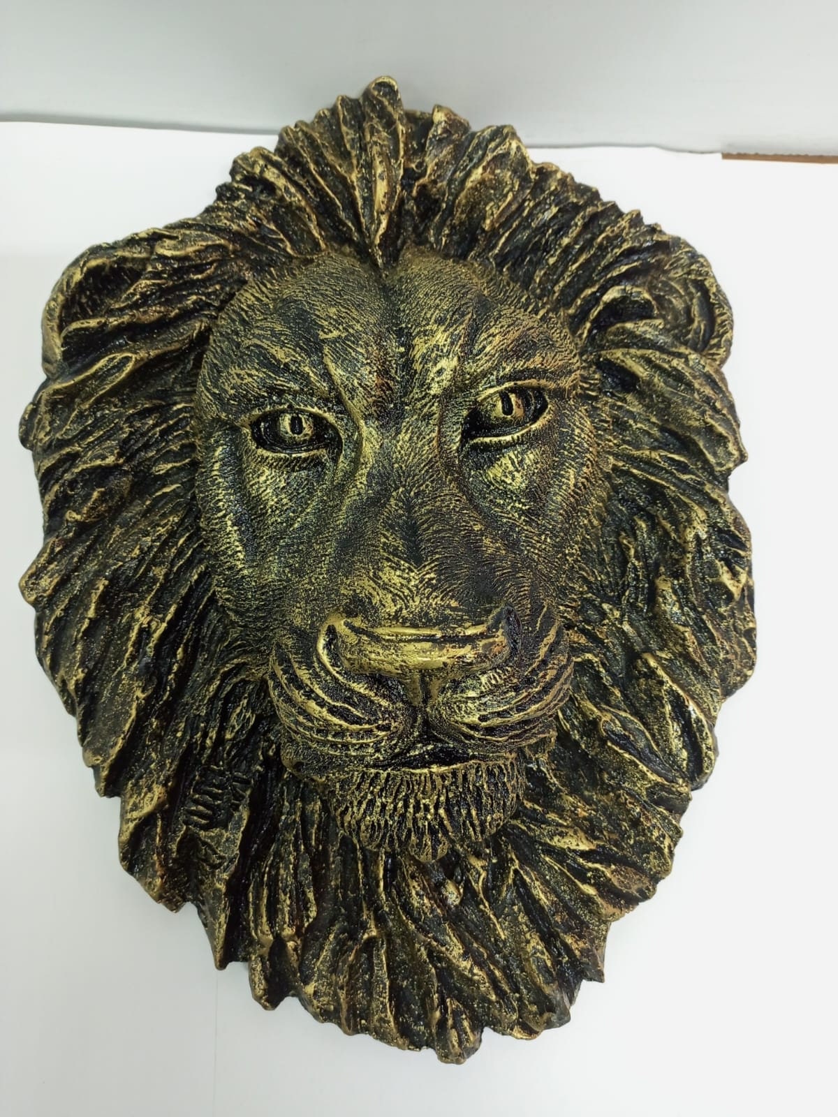 Handmade Lion Head Wall Art/Fiber Lion Sculpture/Unique African Safari Decor/Boho Jungle Theme/Animal Wall Art/Wildlife Home Decor