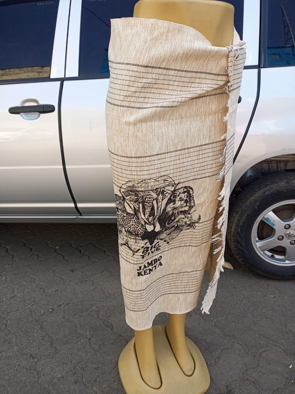 Hakuna Matata Authentic Kenyan Kikoy, Handwoven Wraps - Scarves & Beachwear, African Sarong, Beach Cover Up