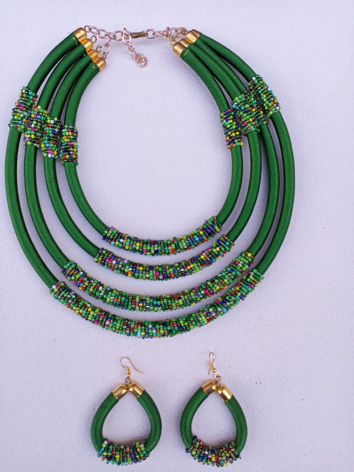 Boho Statement Jewelry/Colorful Seed Bead Necklace/Layered Necklace for Women/Gift for Her/Handmade Beaded Necklace/gift for women