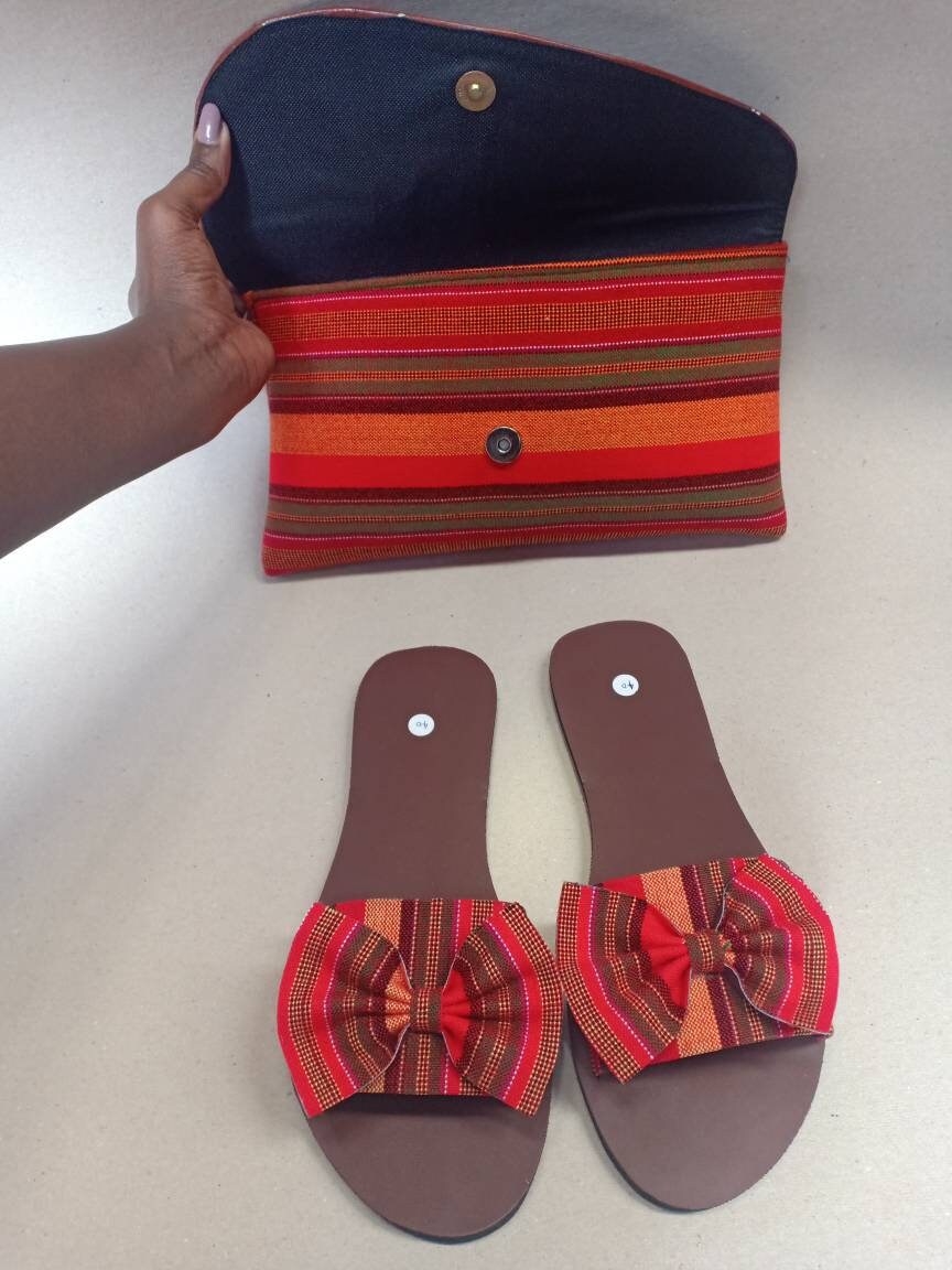 Handmade African Beaded Sandals/Authentic Maasai-Style Leather Flip-Flops Women/Boho Beach Sandals/Comfortable Summer Sandal African Gifts