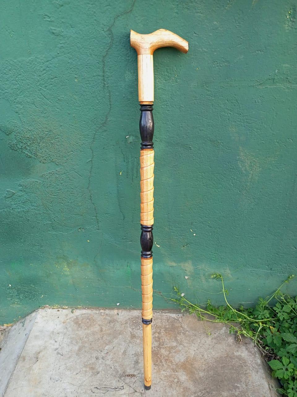African wood Original Hiking Walking stick/Handmade Kenya Africa Mahogany Hardwood UnisexCane/Hand designed Cane/ Wooden walking stick
