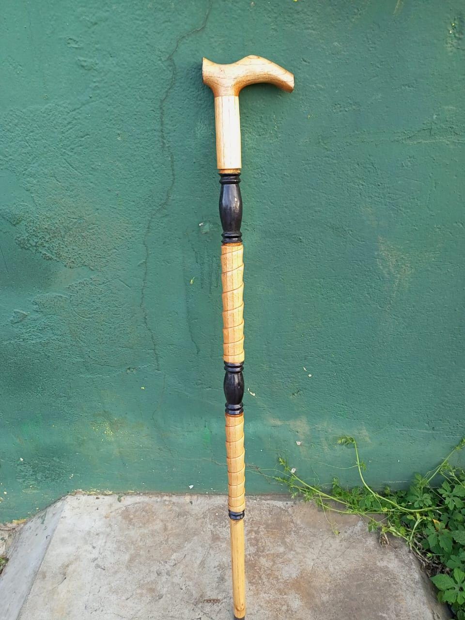 African wood Original Hiking Walking stick/Handmade Kenya Africa Mahogany Hardwood UnisexCane/Hand designed Cane/ Wooden walking stick
