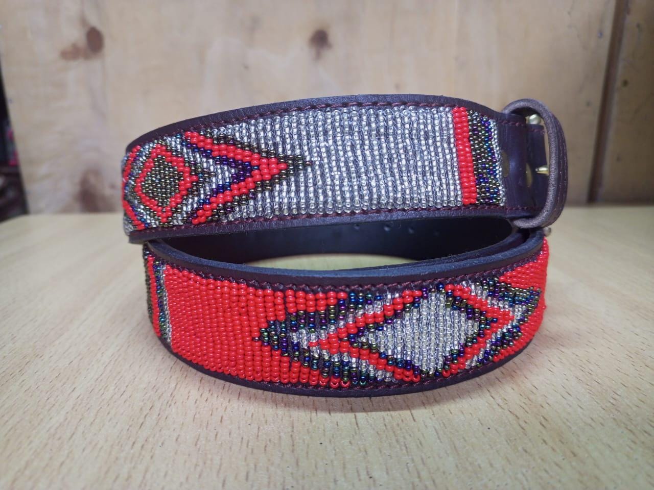 Maasai belt, Leather belt, Beaded belt, Handmade belt, Christmas gifts for loved ones African beaded belt, unisex belt, Casual belt, Boho