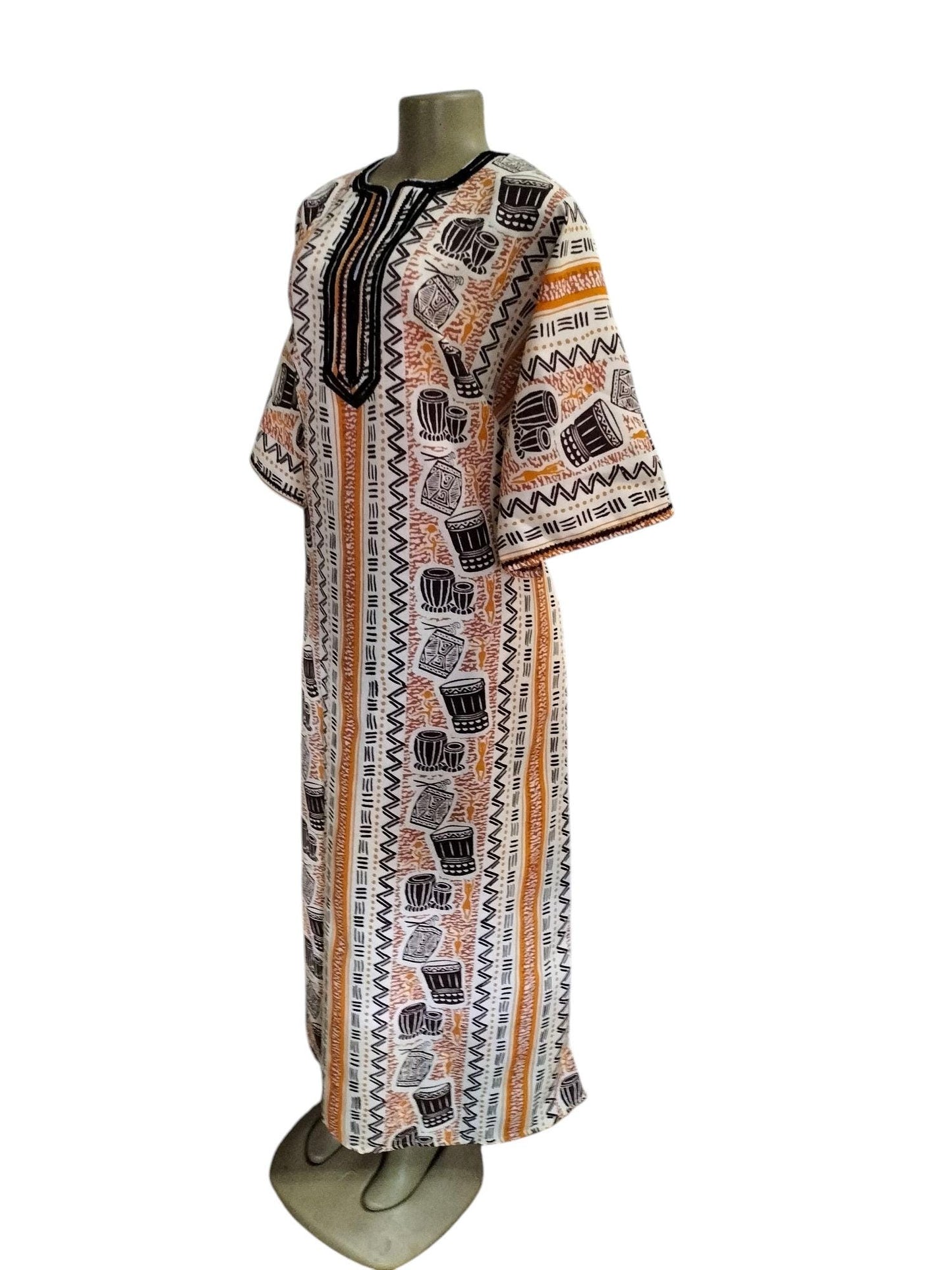 Authentic African Print Dress – Handmade Ankara Dress, Vibrant and Stylish, Perfect for Parties & Special Occasions