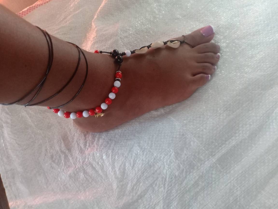 Handmade African Beaded Sandals/Authentic Maasai-Style Leather Flip-Flops Women/Boho Beach Sandals/Comfortable Summer Sandal African Gifts