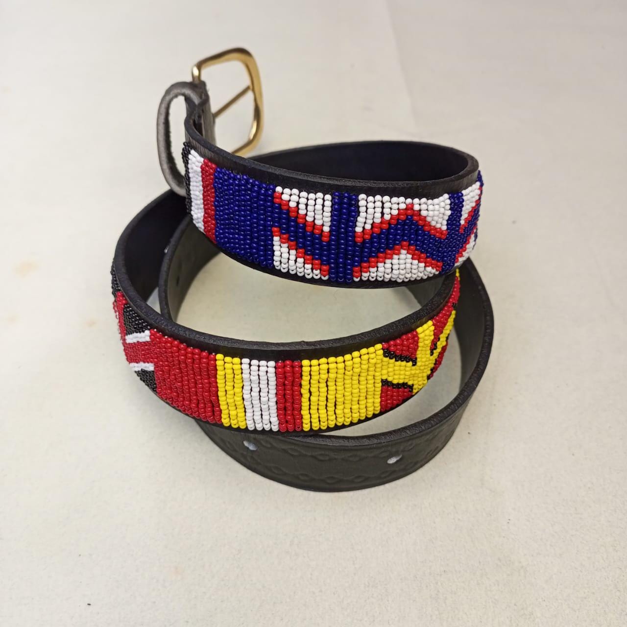 Maasai belt, Leather belt, Beaded belt, Handmade belt, Christmas gifts for loved ones African beaded belt, unisex belt, Casual belt, Boho