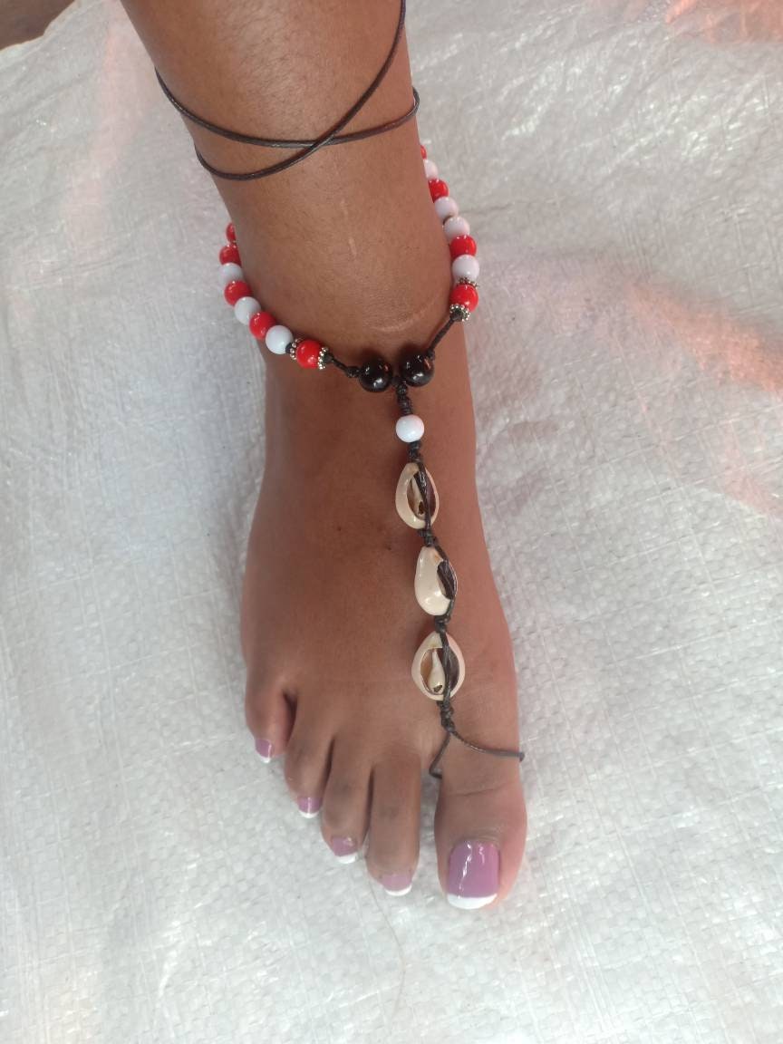 Handmade African Beaded Sandals/Authentic Maasai-Style Leather Flip-Flops Women/Boho Beach Sandals/Comfortable Summer Sandal African Gifts