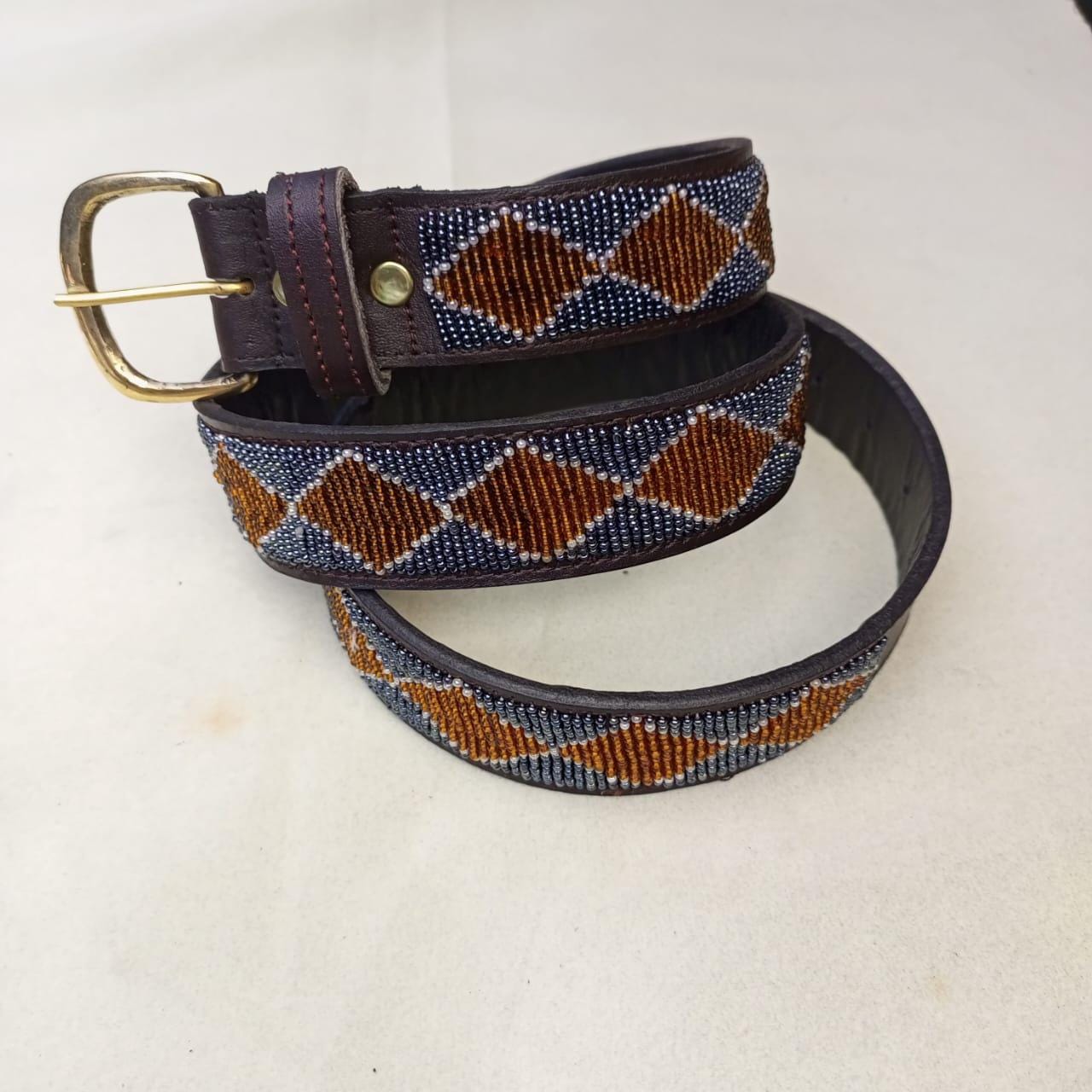 Maasai belt, Leather belt, Beaded belt, Handmade belt, Christmas gifts for loved ones African beaded belt, unisex belt, Casual belt, Boho