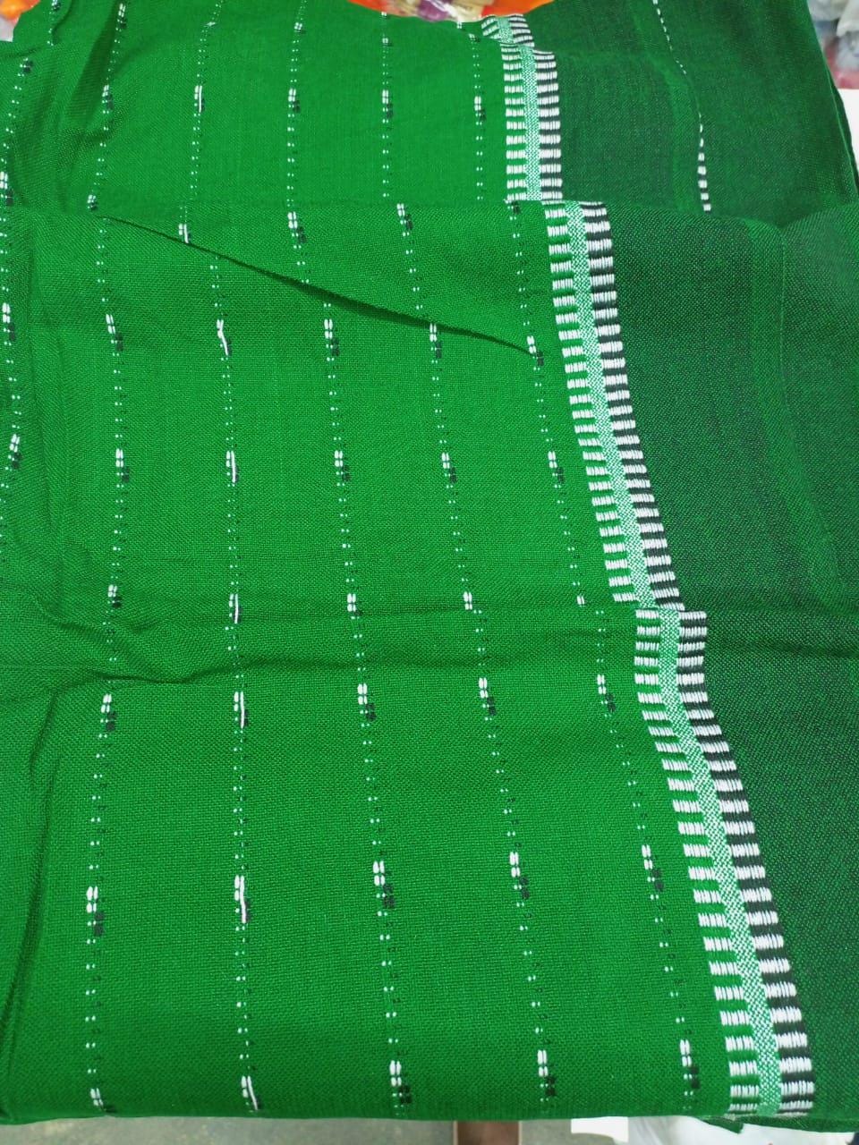 Authentic Maasai Shuka Blanket - Traditional African Tribal Wrap, green Plaid Safari Blanket for Home Décor or Outdoor Adventures