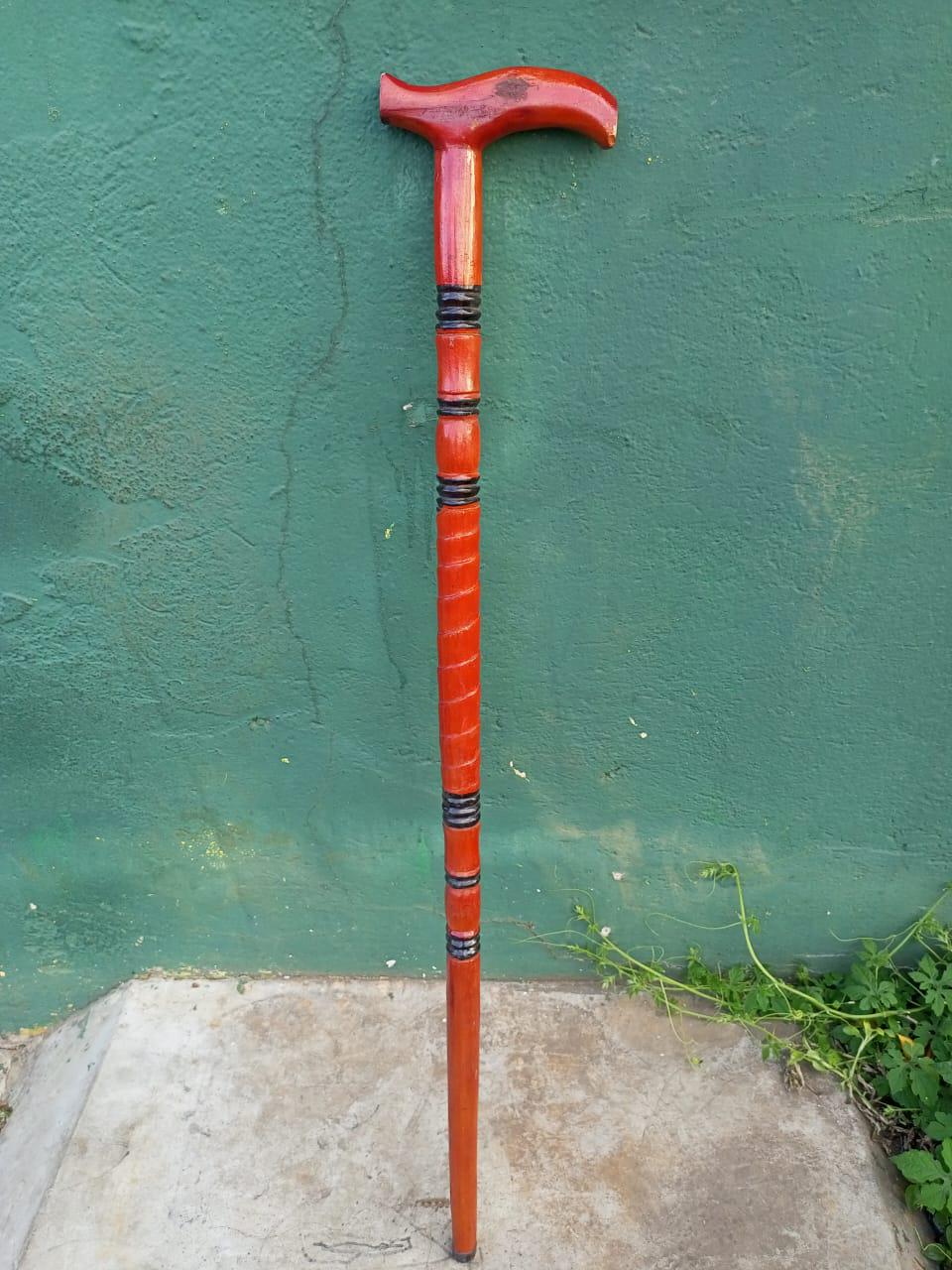 African wood Original Hiking Walking stick/Handmade Kenya Africa Mahogany Hardwood UnisexCane/Hand designed Cane/ Wooden walking stick