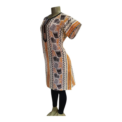 Authentic African Print Dress – Handmade Ankara Dress, Vibrant and Stylish, Perfect for Parties & Special Occasions