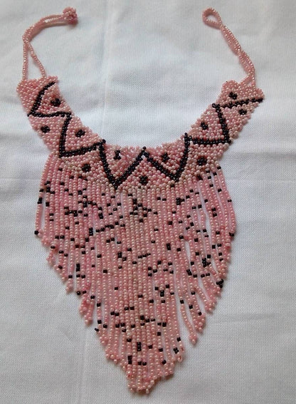Boho Statement Jewelry/Colorful Seed Bead Necklace/Layered Necklace for Women/Gift for Her/Handmade Beaded Necklace/gift for women