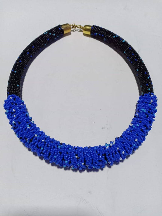 Boho Statement Jewelry/Colorful Seed Bead Necklace/Layered Necklace for Women/Gift for Her/Handmade Beaded Necklace/gift for women