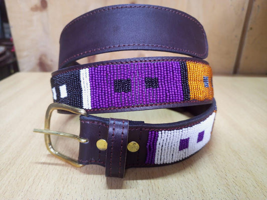 Maasai belt, Leather belt, Beaded belt, Handmade belt, Christmas gifts for loved ones African beaded belt, unisex belt, Casual belt, Boho
