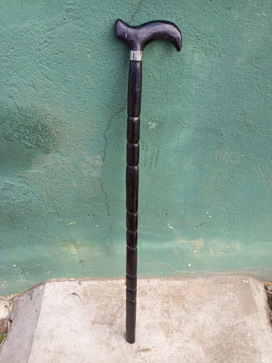 African wood Original Hiking Walking stick/Handmade Kenya Africa Ebony Hardwood UnisexCane/Hand designed Cane/ Wooden walking stick