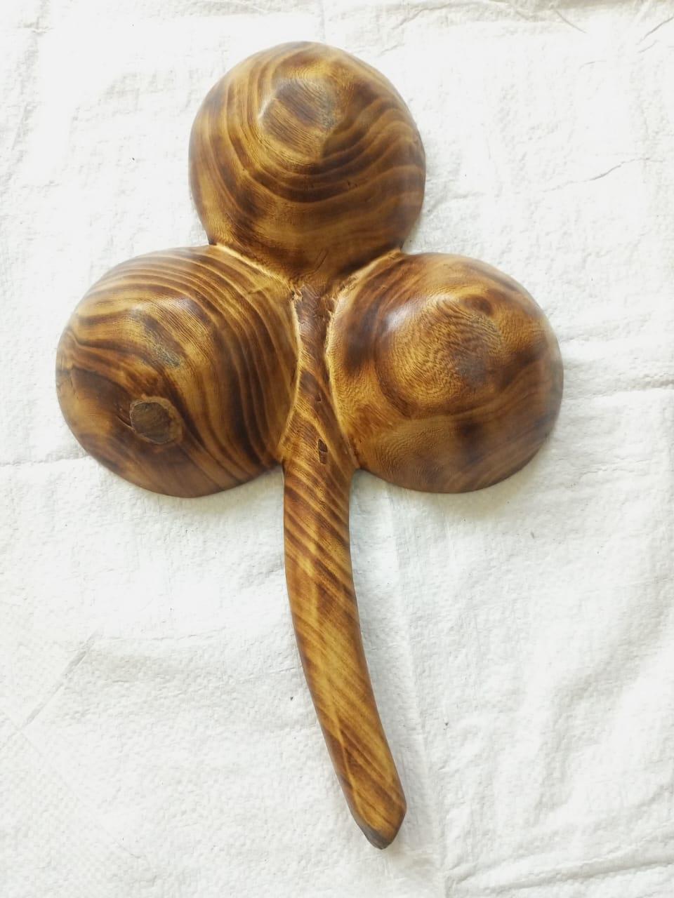Handmade Wooden Bowl Candle | Christmas Soy Candle bowl| Holiday Gift | Rustic Home Decor | Aromatherapy Candle in Wooden Bowl