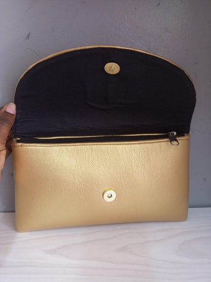 Gold leather African purses, bags,African bag, women purses , gift for her, christmas gift for loved ones,clutch bags, mother's day gifts