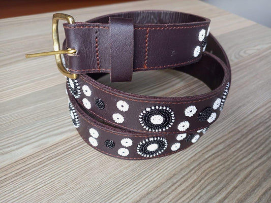 Maasai belt, Leather belt, Beaded belt, Handmade belt, Christmas gifts for loved ones African beaded belt, unisex belt, Casual belt, Boho