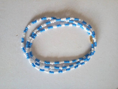 Handmade Waist Beads for Women/African Beaded Body Jewelry/Boho Style, Weight Loss, Belly Chain, Custom Size
