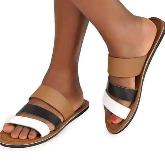 CUSTOMIZED Leather Sandals/Authentic Maasai-Style Leather Flip-Flops Women/Boho Beach Sandals/Comfortable Summer Sandal African Gifts