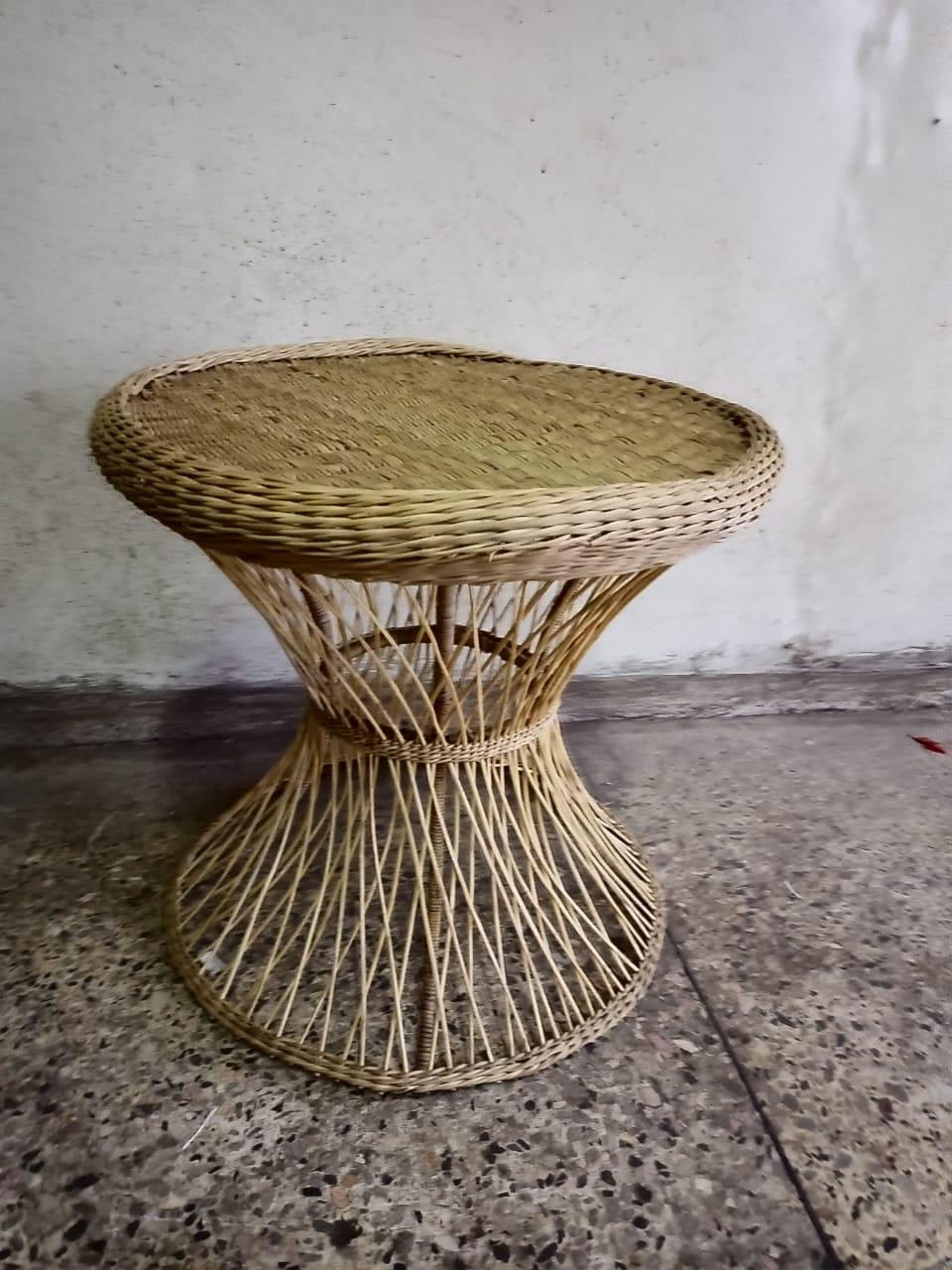 Free Shipping Handmade Malawi Cane stool/Boho African Chair for Living Room/Rustic African Woven Seat/Perfect for Indoor & Outdoor Spaces/