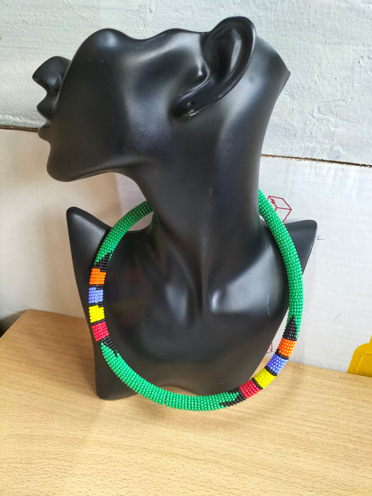 Boho Statement Jewelry/Colorful Seed Bead Necklace/Layered Necklace for Women/Gift for Her/Handmade Beaded Necklace/gift for women