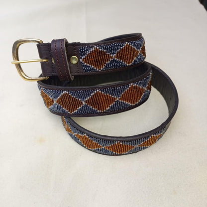Maasai belt, Leather belt, Beaded belt, Handmade belt, Christmas gifts for loved ones African beaded belt, unisex belt, Casual belt, Boho