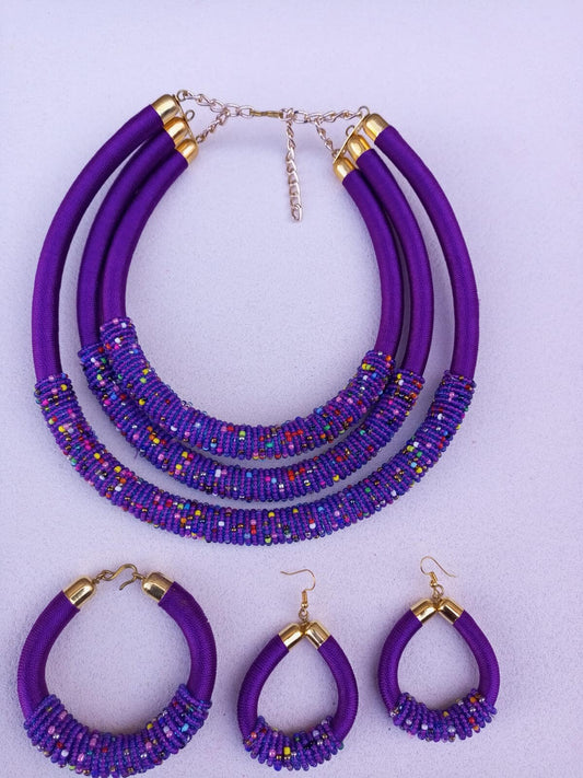 Boho Statement Jewelry/Colorful Seed Bead Necklace/Layered Necklace for Women/Gift for Her/Handmade Beaded Necklace/gift for women