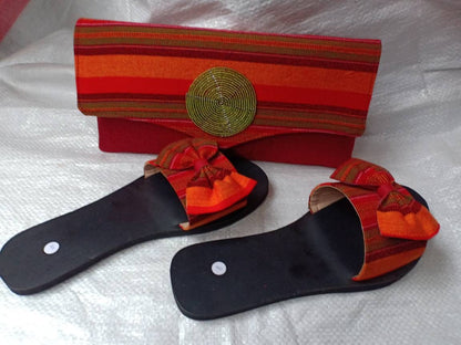 Handmade African Beaded Sandals/Authentic Maasai-Style Leather Flip-Flops Women/Boho Beach Sandals/Comfortable Summer Sandal African Gifts
