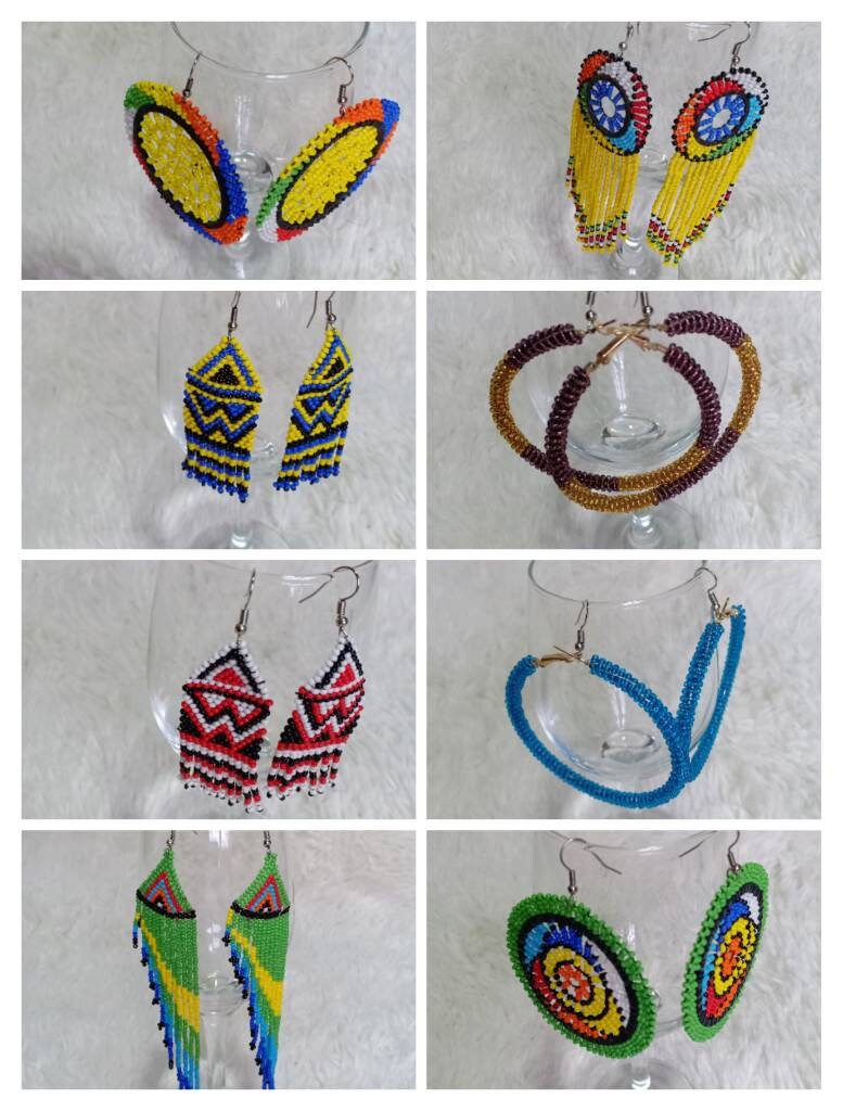Colorful Boho Style Jewelry/Seed Bead Dangle Earrings for women/Lightweight & Trendy Giftgift for women