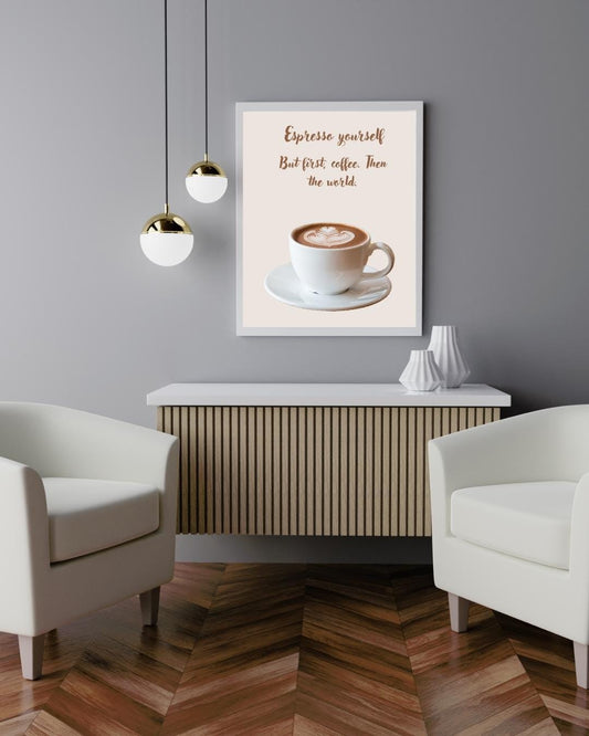 Espresso Lover's Digital Art Print,Perfect Coffee Quote for Kitchen,Home Decor,Coffee Shop Wall Art,Instant Download,Coffee Enthusiast Gift