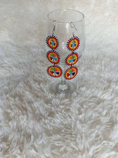 Colorful Boho Style Jewelry/Seed Bead Dangle Earrings for women/Lightweight & Trendy Giftgift for women