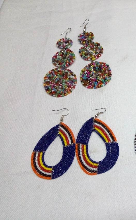 Colorful Boho Style Jewelry/Seed Bead Dangle Earrings for women/Lightweight & Trendy Giftgift for women