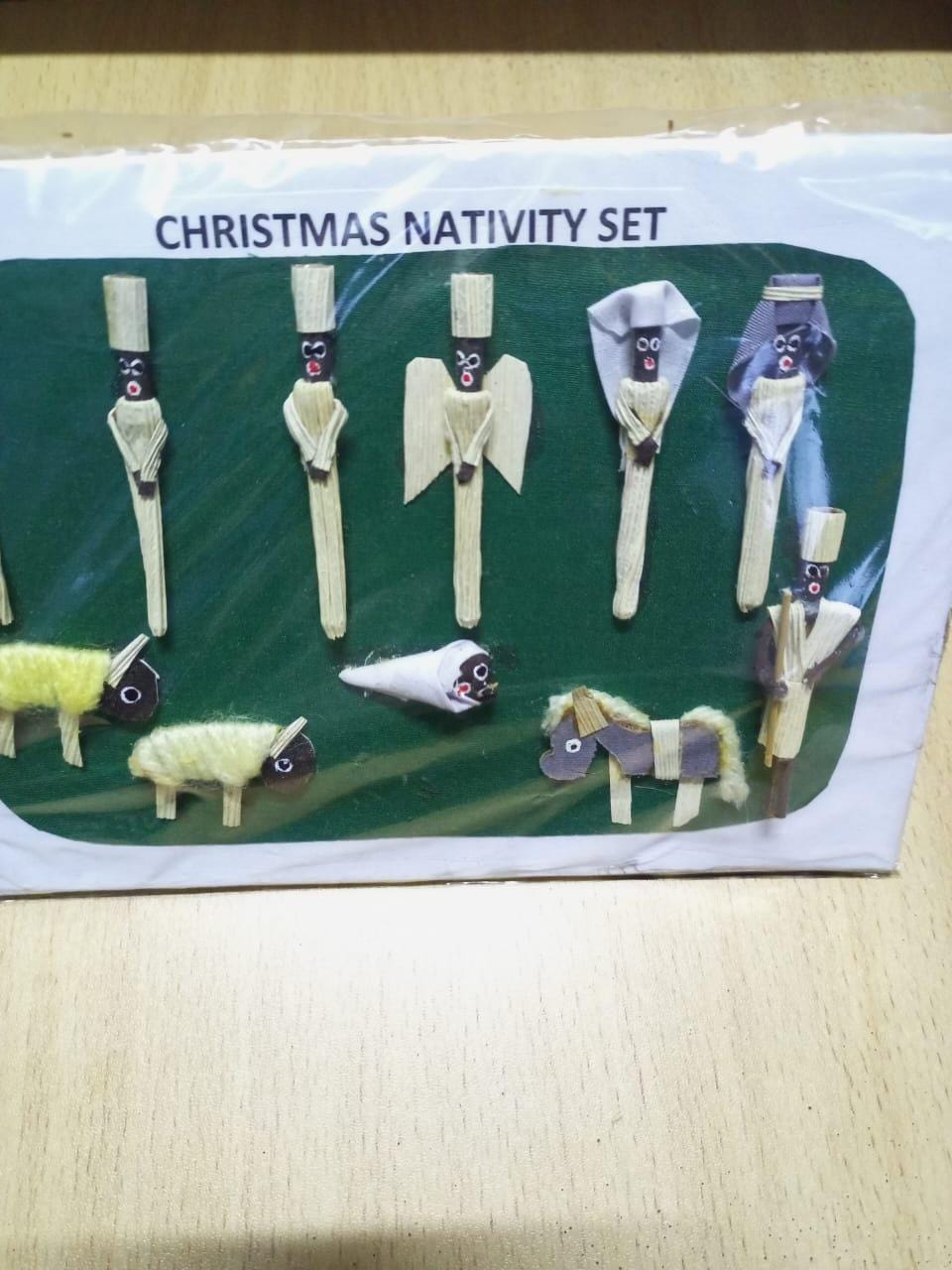 Handmade Nativity Christmas Card Set/Religious Holiday Cards/Christian GreetingCards/Unique Nativity Scene Art/Spiritual ChristmasStationery