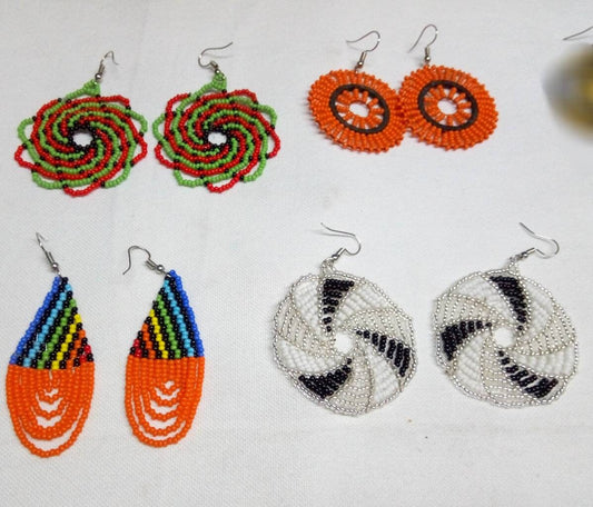 Colorful Boho Style Jewelry/Seed Bead Dangle Earrings for women/Lightweight & Trendy Giftgift for women