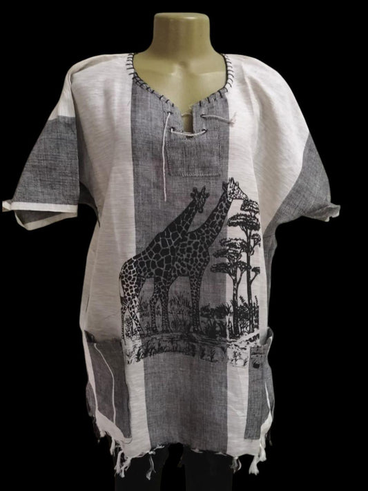 Authentic Unisex African Print Shirt,Vibrant Ankara Pattern | Fashionable  and Comfortable Wear,gift for him,gift for her.Hand Woven Shirt