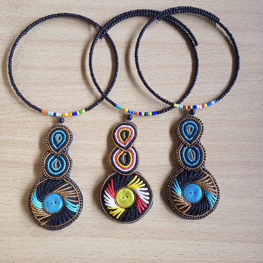 Boho Statement Jewelry/Colorful Seed Bead Necklace/Layered Necklace for Women/Gift for Her/Handmade Beaded Necklace/gift for women