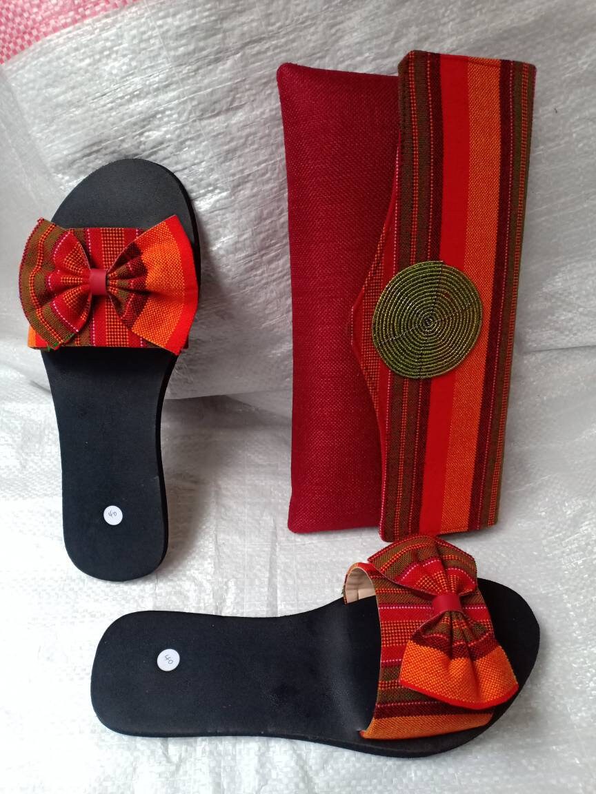 Handmade African Beaded Sandals/Authentic Maasai-Style Leather Flip-Flops Women/Boho Beach Sandals/Comfortable Summer Sandal African Gifts