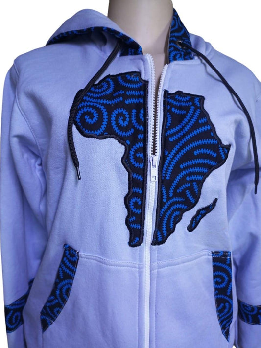 African unisex white hood/Handmade Custom Winter Hood/Warm,Stylish Cold Weather/Hood/Personalized Winter hood /christmass gift